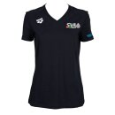 Arena Damen Team T-Shirt Panel SV Augsburg Navy