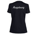 Arena Damen Team T-Shirt Panel SV Augsburg Navy