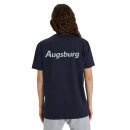 Arena Unisex Team T-Shirt Panel SV Augsburg Navy