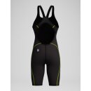 Fastskin HyperSpark Kneeskin Open Back Black Wettkampfanzug