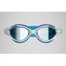 Speedo Biofuse 2.0 Womens Mirrored Silver Blue