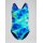 Speedo Girls Splashback Badeanzug Print Blau Grün