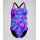 Speedo Girls Badeanzug Powerback Digital Pink Navy