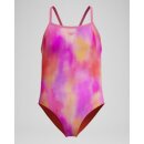 Speedo Girls Thinstrap Badeanzug Print Pink