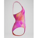 Speedo Girls Thinstrap Badeanzug Print Pink