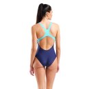 Arena Womens Light Swimsuite Swim Pro Back LB Navy Water