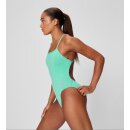 Speedo Ladies Club Training 2.0 Badeanzug mit V-Rücken Türkis