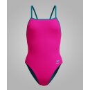 Speedo Ladies Club Training Tri Back Badeanzug Pink DE 38