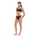 Arena Bandeau Bikini Solid Zweiteiler Black - White