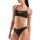 Arena Bandeau Bikini Solid Zweiteiler Black - White