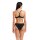 Arena Bandeau Bikini Solid Zweiteiler Black - White