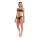 Arena Bandeau Bikini Solid Zweiteiler Dark Sage - Shocking Pink