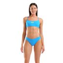 Arena Bandeau Bikini Solid Zweiteiler Turquoise - Yellow Star