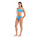 Arena Bandeau Bikini Solid Zweiteiler Turquoise - Yellow Star