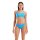 Arena Bandeau Bikini Solid Zweiteiler Turquoise - Yellow Star