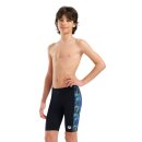Arena Boys Draft Swim Jammer Black - Blue Multi