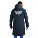 ARENA Wärmemantel Solid Navy SVO mit Druck