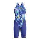 SPEEDO Fastskin LZR Valor 2.0 OpenBack Kneeskin Navy Multi