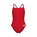 Girls Team Swimsuite Challenge Solid Red White