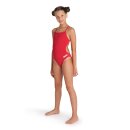 Girls Team Swimsuite Challenge Solid Red White
