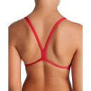 Girls Team Swimsuite Challenge Solid Red White