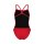 Girls Team Swimsuite Challenge Solid Red White