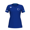 Womens Team T-Shirt Panel Royal SG Heddesheim