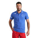 Unisex Team Poloshirt Solid Cotton Royal SG Heddesheim