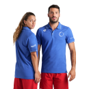 Unisex Team Poloshirt Solid Cotton Royal SG Heddesheim