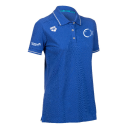 Womens Team Poloshirt Solid Cotton Royal SG Heddesheim