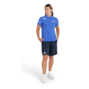 Womens Team Poloshirt Solid Cotton Royal SG Heddesheim
