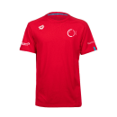 Unisex Team T-Shirt Panel Rot SG Heddesheim