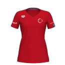 Womens Team T-Shirt Panel Rot SG Heddesheim