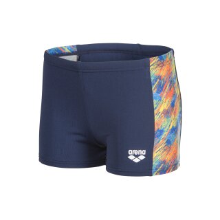 Arena Boys Draft Swim Short Navy - Orange Multi