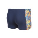 Arena Boys Draft Swim Short Navy - Orange Multi
