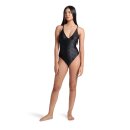 Arena Womens Losange Graphic Swimsuit Black
