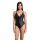 Arena Womens Losange Graphic Swimsuit Black