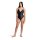 Arena Womens Losange Graphic Swimsuit Black