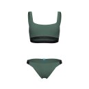 Arena Womens Elastic Solid Bikini Bandeau Sage