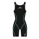 AQUAFEEL Mädchen Wettkampfanzug Open Back Black