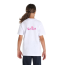 Junior Team T-Shirt Panel Weiss Swim Girl