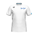 Unisex Team T-Shirt Panel weiss Swim Dad