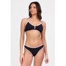 Jolyn Bikini Whitney Bottom Black / White