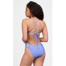 Jolyn Gavin Schwimm-Einteiler Lavendel Multi