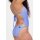 Jolyn Gavin Schwimm-Einteiler Lavendel Multi