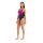 Arena Womens Swimsuit Liliana U Back C Cup Night Grey - Grape Violet