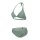 Arena Womens Monocromo Bikini Triangle Rosemary Green