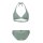 Arena Womens Monocromo Bikini Triangle Rosemary Green