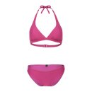 Arena Womens Monocromo Bikini Triangle Dark Magenta