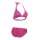 Arena Womens Monocromo Bikini Triangle Dark Magenta
